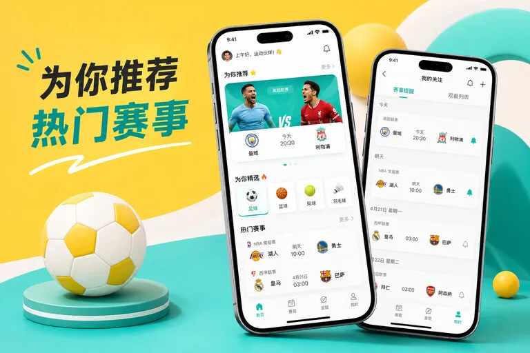 九博体育体育直播 App 获取页面配图：通勤体育阅读